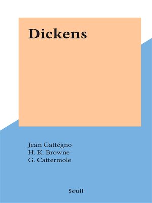 cover image of Dickens